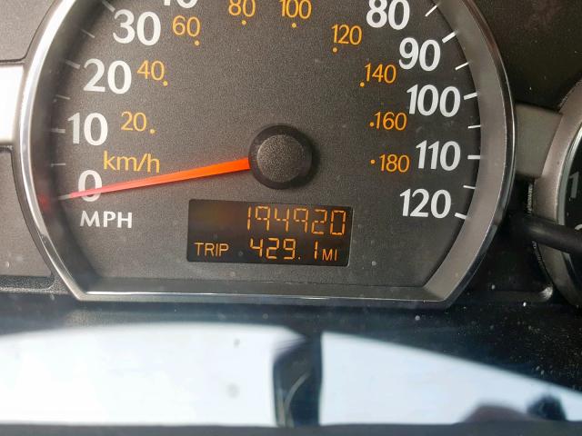 1G8AJ58F97Z125683 - 2007 SATURN ION LEVEL GRAY photo 8