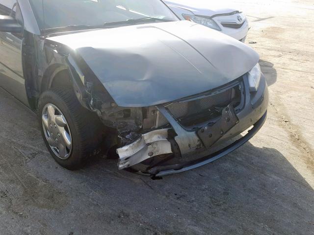 1G8AJ58F97Z125683 - 2007 SATURN ION LEVEL GRAY photo 9