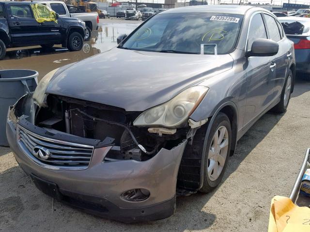 JN1AJ0HR8AM751543 - 2010 INFINITI EX35 BASE GRAY photo 2