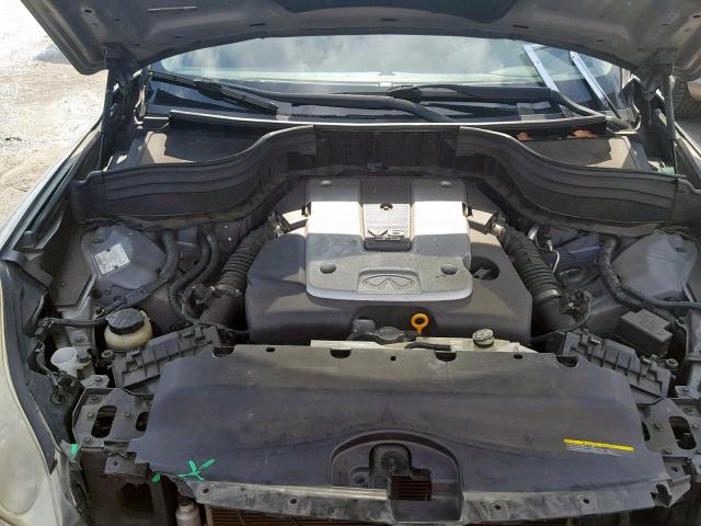 JN1AJ0HR8AM751543 - 2010 INFINITI EX35 BASE GRAY photo 7