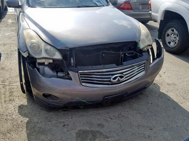 JN1AJ0HR8AM751543 - 2010 INFINITI EX35 BASE GRAY photo 9
