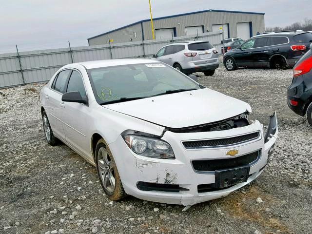 1G1ZB5E02CF332796 - 2012 CHEVROLET MALIBU LS WHITE photo 1