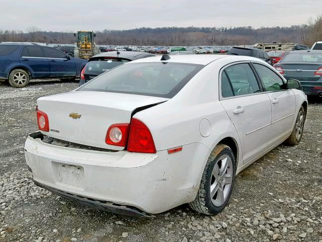 1G1ZB5E02CF332796 - 2012 CHEVROLET MALIBU LS WHITE photo 4
