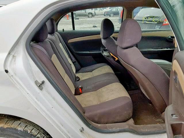 1G1ZB5E02CF332796 - 2012 CHEVROLET MALIBU LS WHITE photo 6