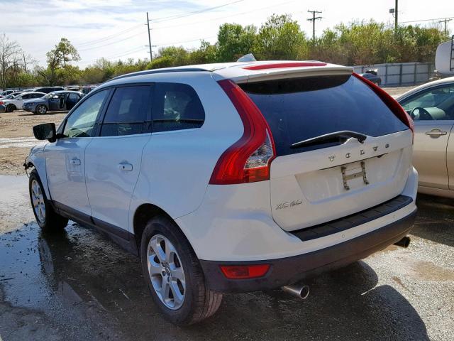 YV4952DL0D2387035 - 2013 VOLVO XC60 3.2 WHITE photo 3