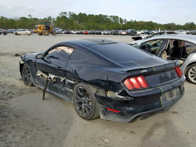 1FA6P8CF9H5270062 - 2017 FORD MUSTANG GT BLACK photo 3