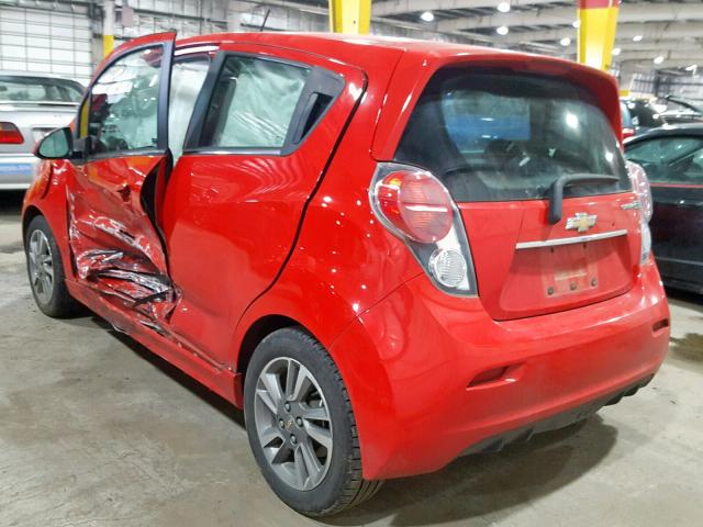 KL8CL6S09GC617211 - 2016 CHEVROLET SPARK EV 2 RED photo 3