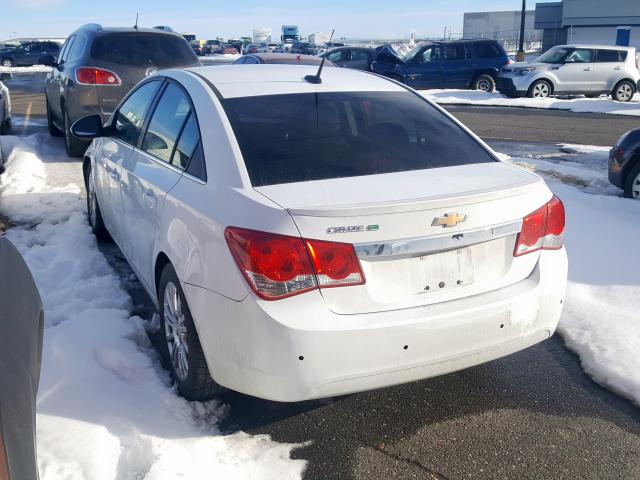 1G1PJ5SC2C7113811 - 2012 CHEVROLET CRUZE ECO WHITE photo 3