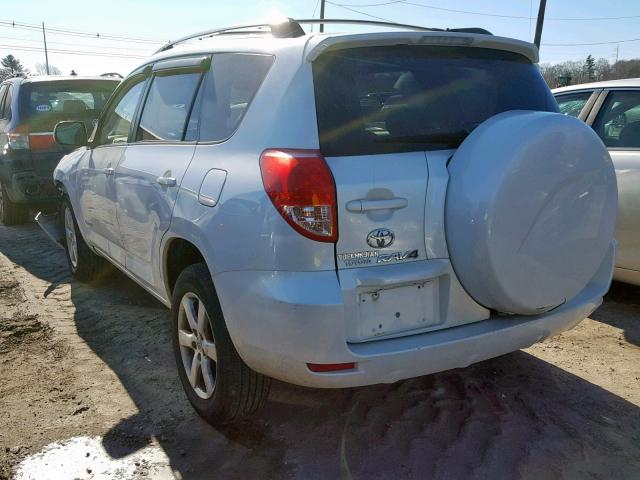 JTMBK31V875035963 - 2007 TOYOTA RAV4 LIMIT WHITE photo 3