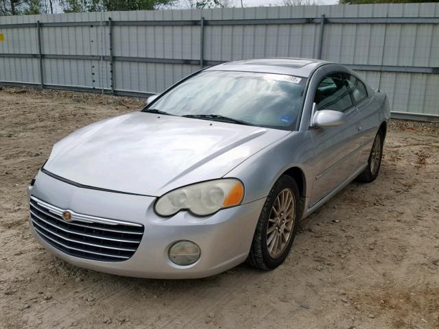 4C3AG52H54E098941 - 2004 CHRYSLER SEBRING LI SILVER photo 2