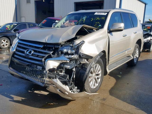 JTJBM7FX8E5084005 - 2014 LEXUS GX GOLD photo 2