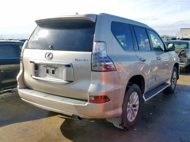 JTJBM7FX8E5084005 - 2014 LEXUS GX GOLD photo 4