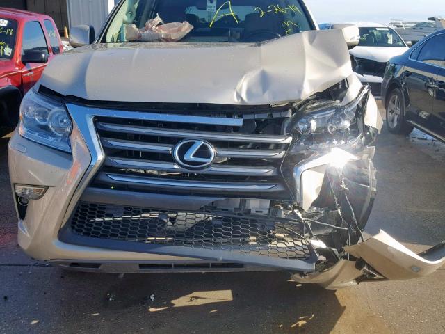 JTJBM7FX8E5084005 - 2014 LEXUS GX GOLD photo 9