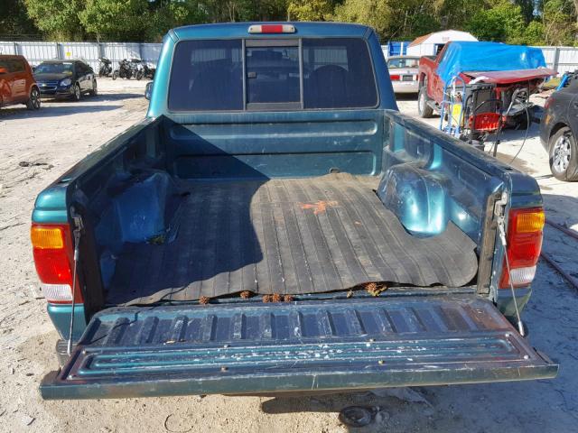 1FTYR10C0WUB23128 - 1998 FORD RANGER GREEN photo 9