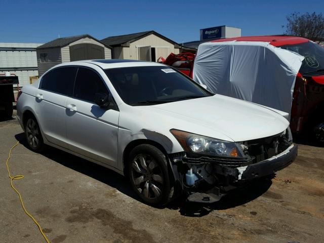 1HGCP2F80AA053277 - 2010 HONDA ACCORD EXL WHITE photo 1