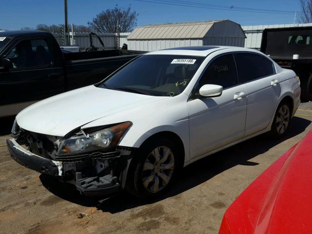 1HGCP2F80AA053277 - 2010 HONDA ACCORD EXL WHITE photo 2