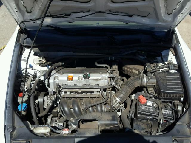 1HGCP2F80AA053277 - 2010 HONDA ACCORD EXL WHITE photo 7