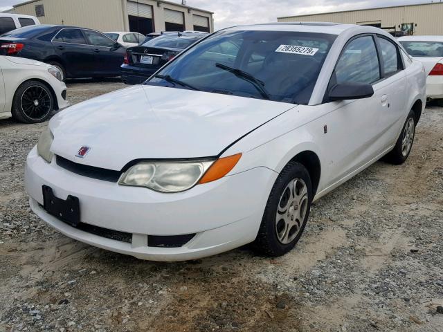 1G8AN12FX4Z106223 - 2004 SATURN ION LEVEL WHITE photo 2