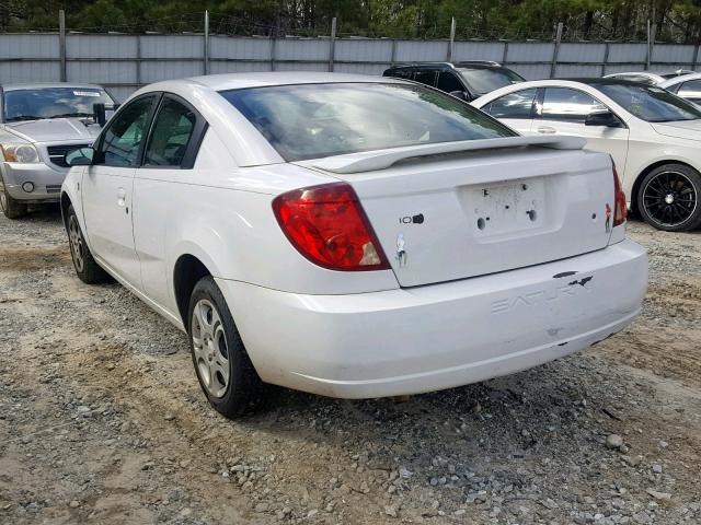 1G8AN12FX4Z106223 - 2004 SATURN ION LEVEL WHITE photo 3