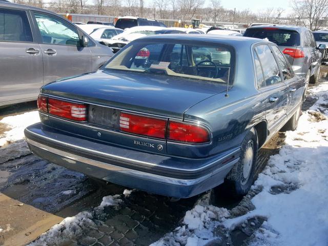 1G4HP52L0SH553136 - 1995 BUICK LESABRE CU GREEN photo 4