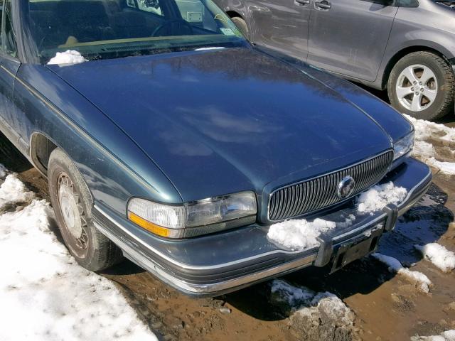 1G4HP52L0SH553136 - 1995 BUICK LESABRE CU GREEN photo 9