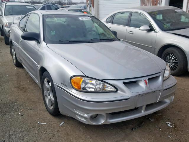 1G2NW12E92C235831 - 2002 PONTIAC GRAND AM G SILVER photo 1