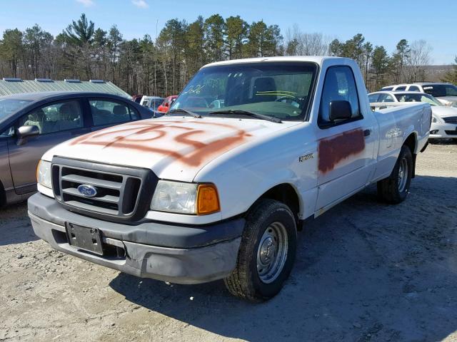 1FTYR10U14PA15170 - 2004 FORD RANGER WHITE photo 2