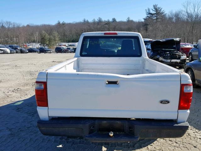 1FTYR10U14PA15170 - 2004 FORD RANGER WHITE photo 6