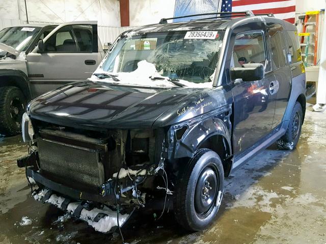 5J6YH28625L023117 - 2005 HONDA ELEMENT EX BLACK photo 2