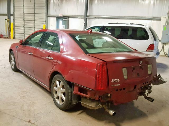 1G6DW67V990164268 - 2009 CADILLAC STS RED photo 3