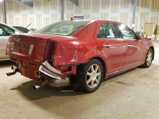 1G6DW67V990164268 - 2009 CADILLAC STS RED photo 4