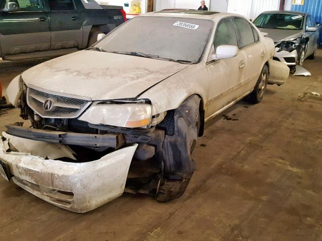 19UUA56633A065318 - 2003 ACURA 3.2TL WHITE photo 2