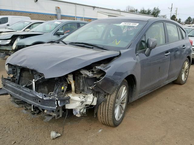 JF1GPAG6XD2804784 - 2013 SUBARU IMPREZA LI GRAY photo 2