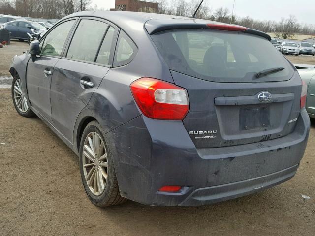 JF1GPAG6XD2804784 - 2013 SUBARU IMPREZA LI GRAY photo 3