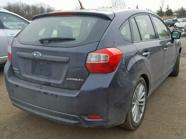 JF1GPAG6XD2804784 - 2013 SUBARU IMPREZA LI GRAY photo 4