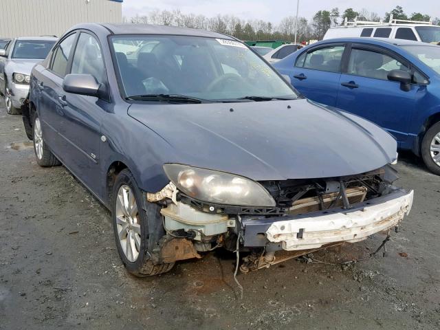 JM1BK323481788685 - 2008 MAZDA 3 S BLUE photo 1