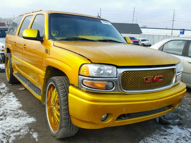 1GKFK66U22J204267 - 2002 GMC DENALI XL GOLD photo 1