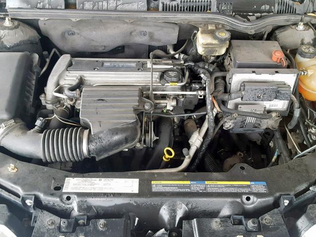 1G8AJ52F54Z197064 - 2004 SATURN ION LEVEL GOLD photo 7