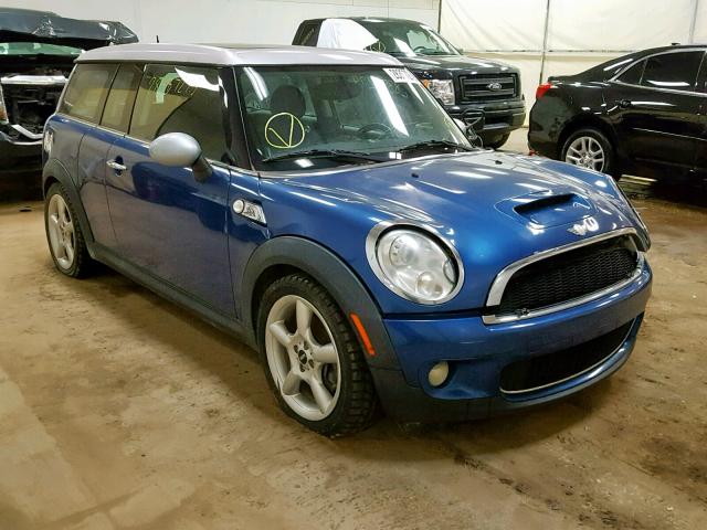 WMWMM33588TP70212 - 2008 MINI COOPER S C BLUE photo 1