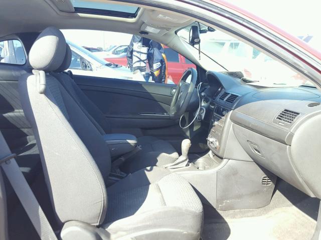 1G2AS18H897271802 - 2009 PONTIAC G5 MAROON photo 5
