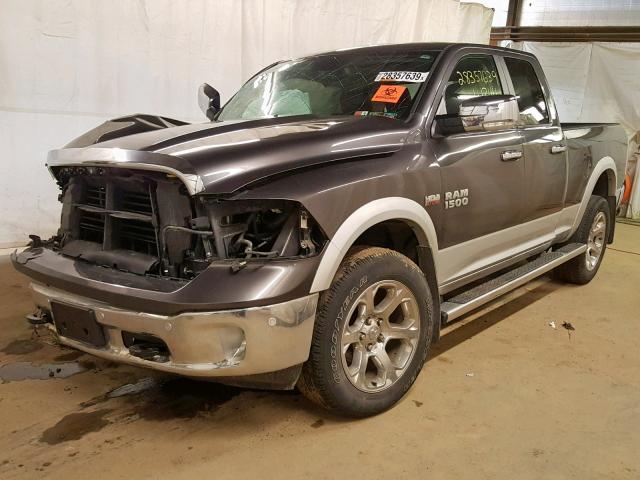 1C6RR7JT7ES275334 - 2014 RAM 1500 LARAM TWO TONE photo 2