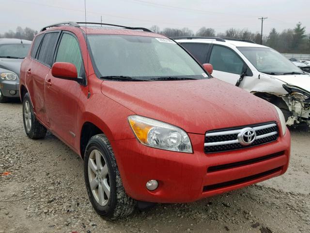 JTMBD31V365037077 - 2006 TOYOTA RAV4 LIMIT RED photo 1