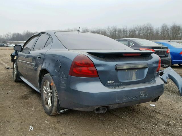 2G2WR554961164003 - 2006 PONTIAC GRAND PRIX BLUE photo 3