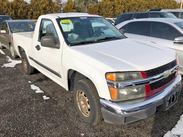 1GCCS148268240481 - 2006 CHEVROLET COLORADO WHITE photo 1