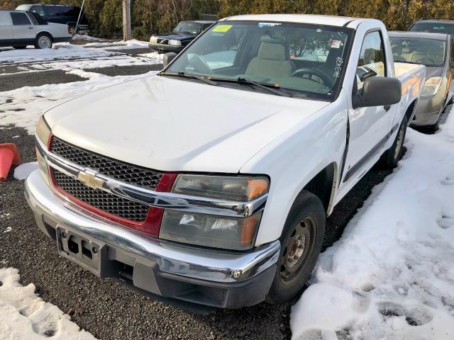 1GCCS148268240481 - 2006 CHEVROLET COLORADO WHITE photo 10