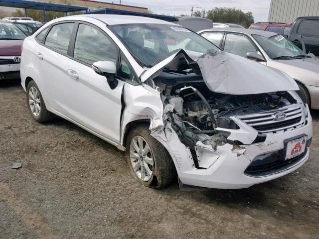 3FADP4CJ9CM219801 - 2012 FORD FIESTA SEL WHITE photo 1