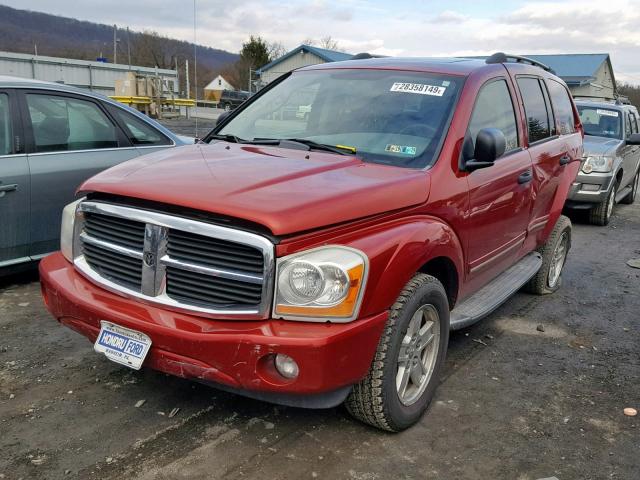 1D8HB58296F102114 - 2006 DODGE DURANGO LI RED photo 2