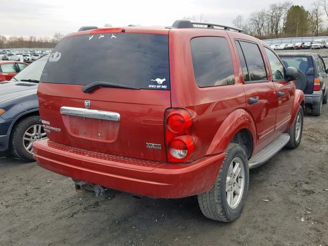 1D8HB58296F102114 - 2006 DODGE DURANGO LI RED photo 4