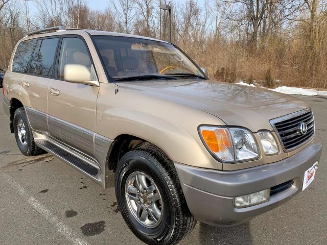 JTJHT00W113511325 - 2001 LEXUS LX 470 TAN photo 1