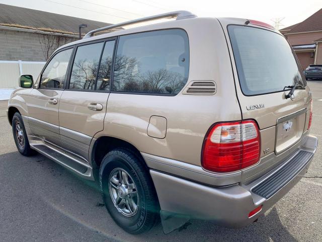 JTJHT00W113511325 - 2001 LEXUS LX 470 TAN photo 2